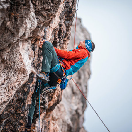 Rock climbing