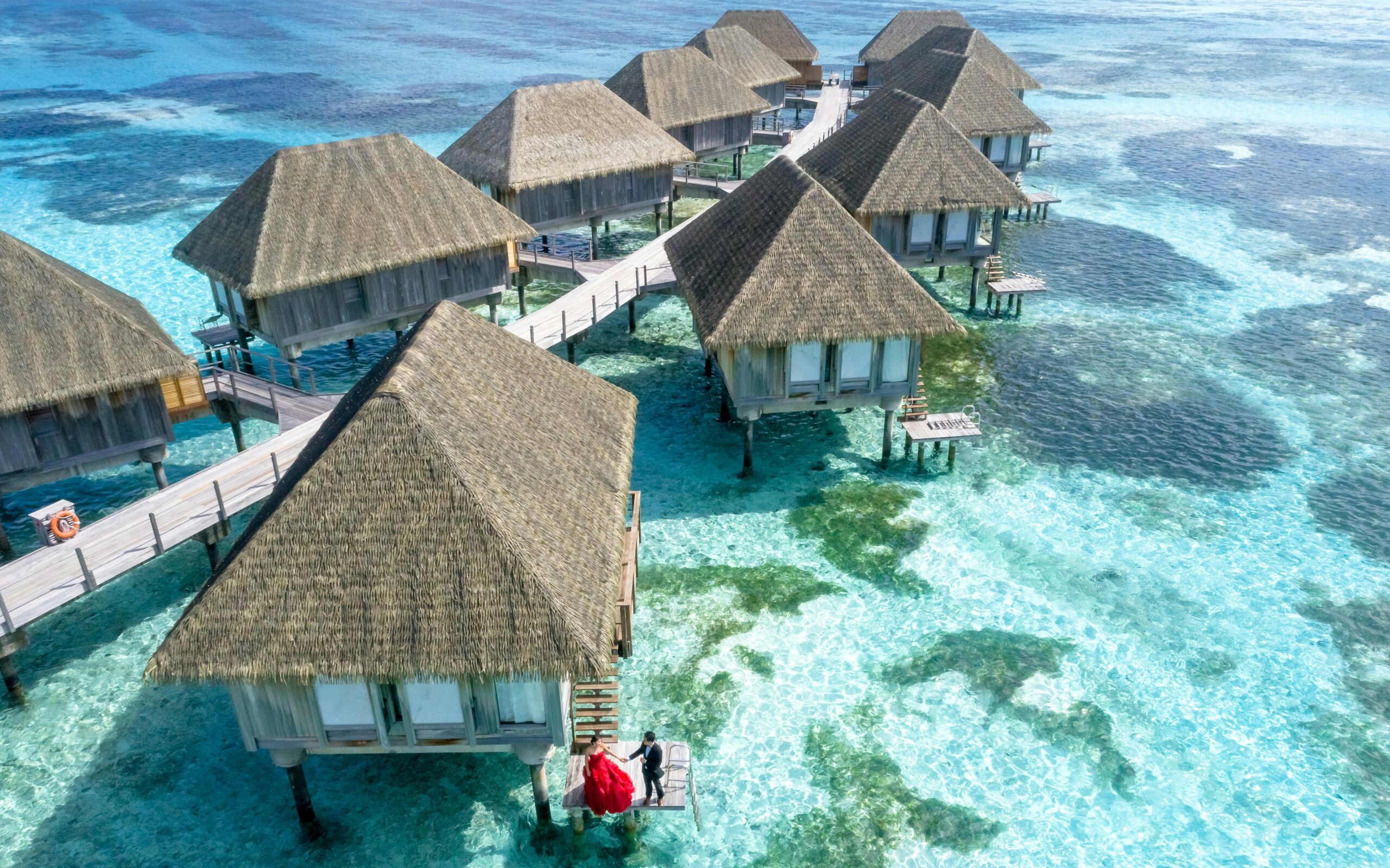 The Maldives is a tropical paradise in the Indian Ocean,