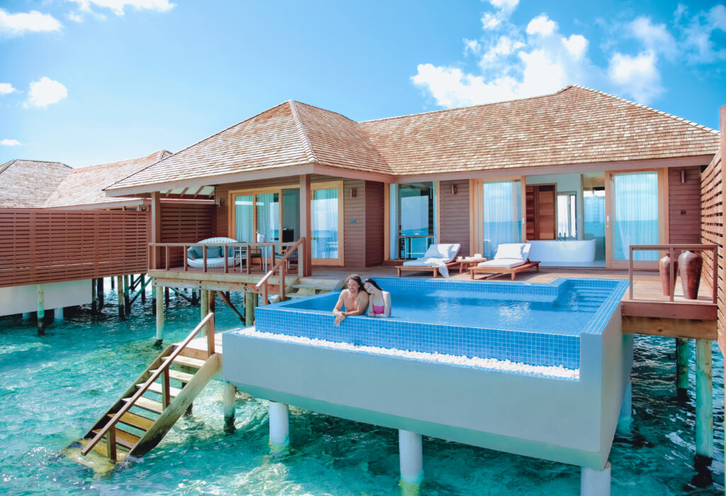 Water Villa with Pool at Hideaway Beach Resort & Spa Maldives