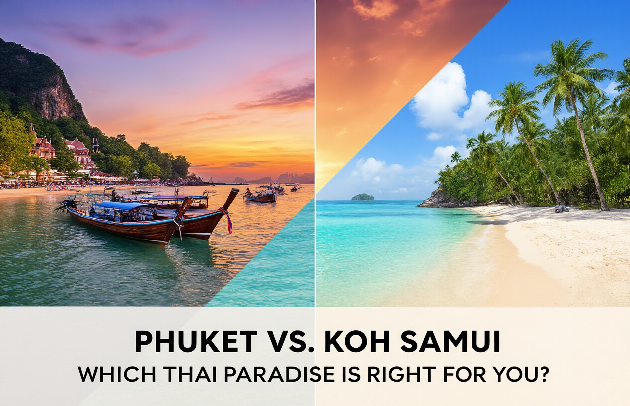 Which is better Phuket or Koh Samui