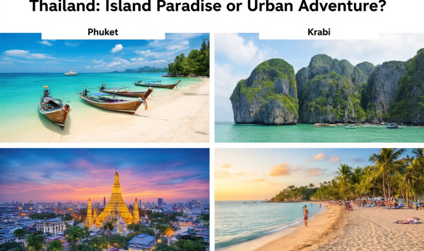 Phuket & Krabi vs Bangkok & Pattaya: Which Thailand Trip Is Right for You?