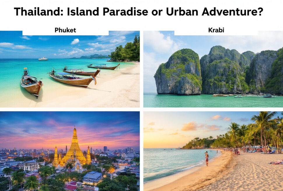 which is better phuket krabi or bangkok pattaya ?