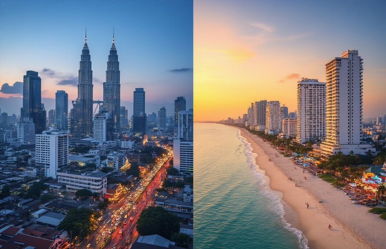Urban Exploration: Bangkok vs. Pattaya